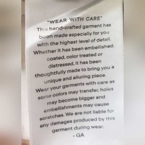 GOOD AMERICA Women's  Classic  Cream Jeans Size 8 /29 - Picture 9 of 10